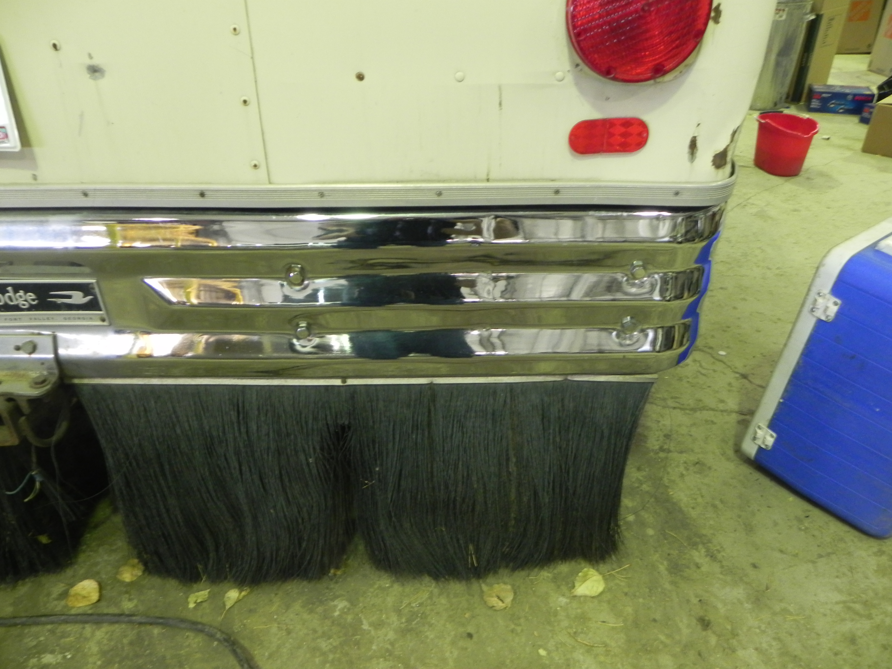 After polishing by hand with White Diamond Metal Polish
