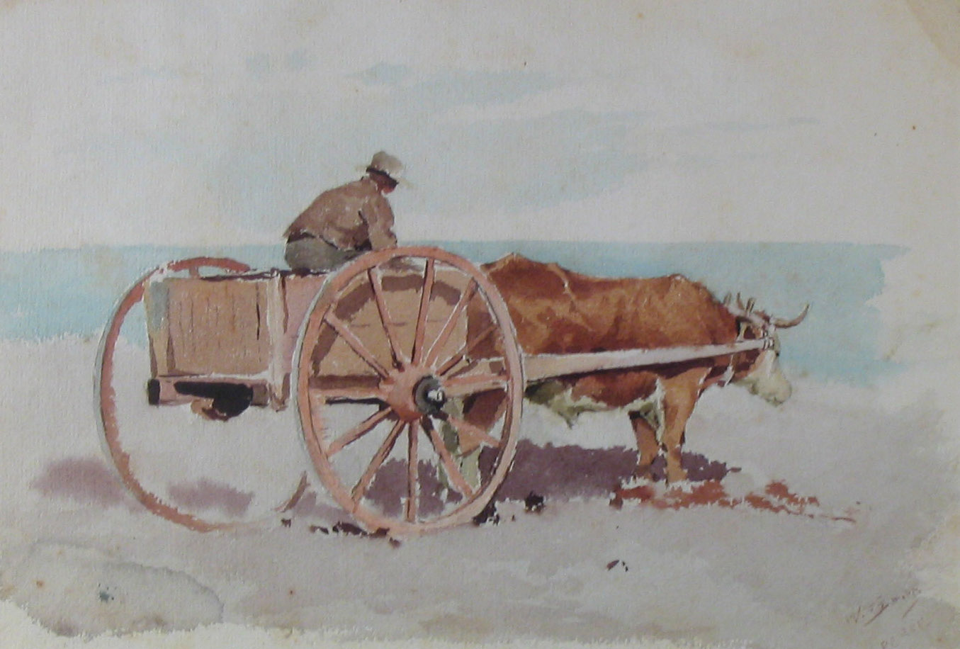 Watercolour Sketch, Watercolour on paper