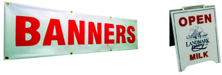BANNERS & SIGNS