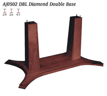 A0502 Diamond Double Pedestal
