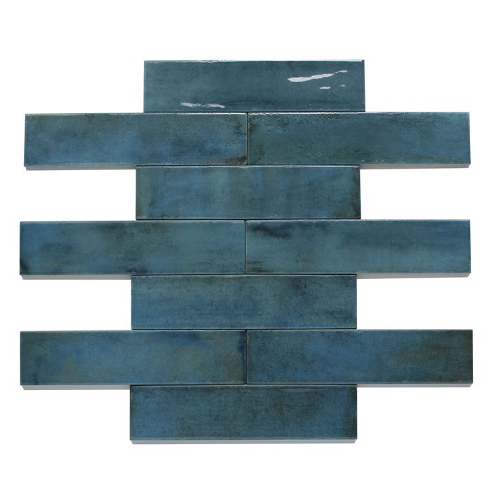 Antique Brick Blue 2" x 10"