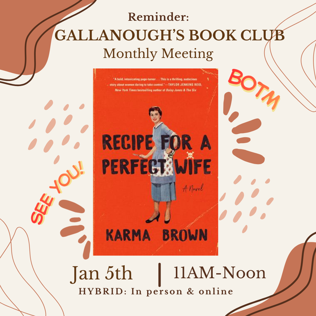 Summary: Recipe for a Perfect Wife is a dual-narrative novel by Karma Brown that follows two women, Alice Hale in the present day and Nellie Murdoch in the 1950s. While moving into a new house, Alice finds an old cookbook belonging to Nellie, the previous owner. Alice becomes absorbed in cooking her way through the book, but soon discovers that while the recipes are harmless, Nellie's life contained dark secrets and her marriage was far from perfect. As Alice grapples with her own failing marriage, she finds parallels between her life and Nellie's, leading her to uncover the sinister side of Nellie's story and hatch some secrets of her own.