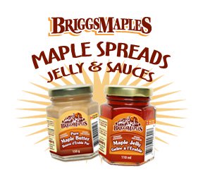 Maple Spreads, Jelly & Sauces
