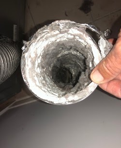 Dryer venting materials will wear out eventually.