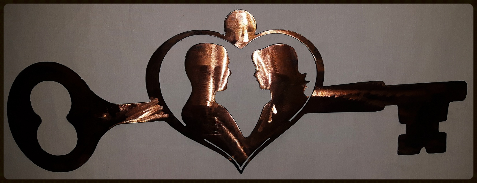 Metal Art, Lovers Key, Campbell river BC, Vancouver island BC, Vancouver BC, Victoria BC, British Columbia,Alberta