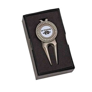 BOXED DIVOT REPAIR TOOL WITH BALL MARKER – COMPLETELY CUSTOMIZED