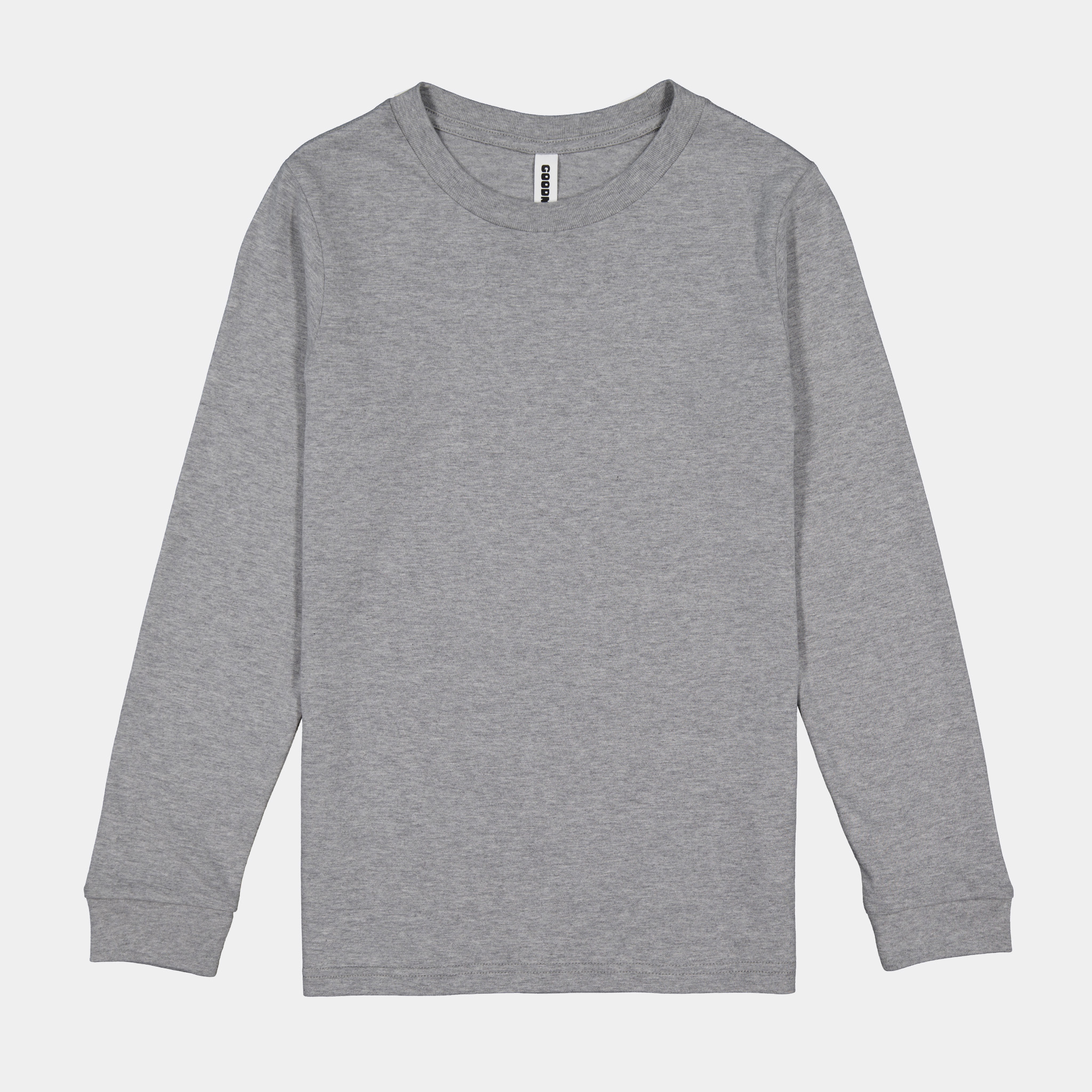 Basis L/S Tee - Grey Marle