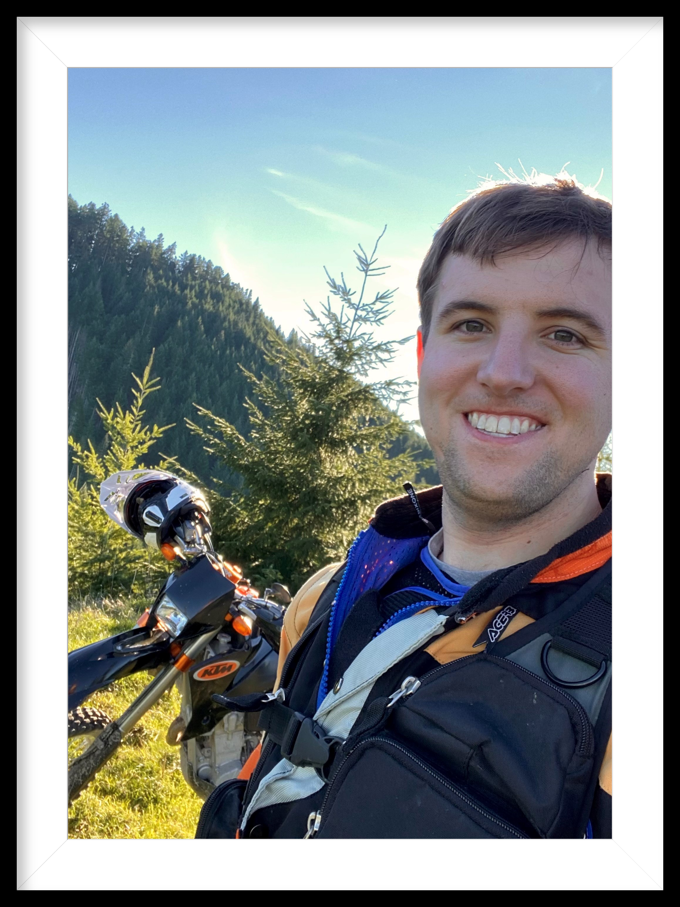 Kenny graduated from Oregon Institute of Technology with a BS in Geomatics (Land Surveying) in 2020 and joined i.e. in 2021.  He enjoys all types of survey-related projects but is currently focused on Subdivisions, Property Line Adjustments, Partitions, and ALTA surveys for i.e.  He has extensive knowledge of AutoCAD Civil 3D, Carlson Survey, and ESRI ArcGIS.  When not working, Kenny is an avid fan of motorsports and the outdoors.  He enjoys dirt biking, mountain biking, 4x4 trips and overlanding, hiking, camping swimming, rafting, and kayaking.