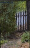 "Beyond the Gate"
4" x 6"
Alkyd on hard board 
$375
