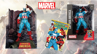 Marvel Collection 1 6th Captain America by Todd McFarlane