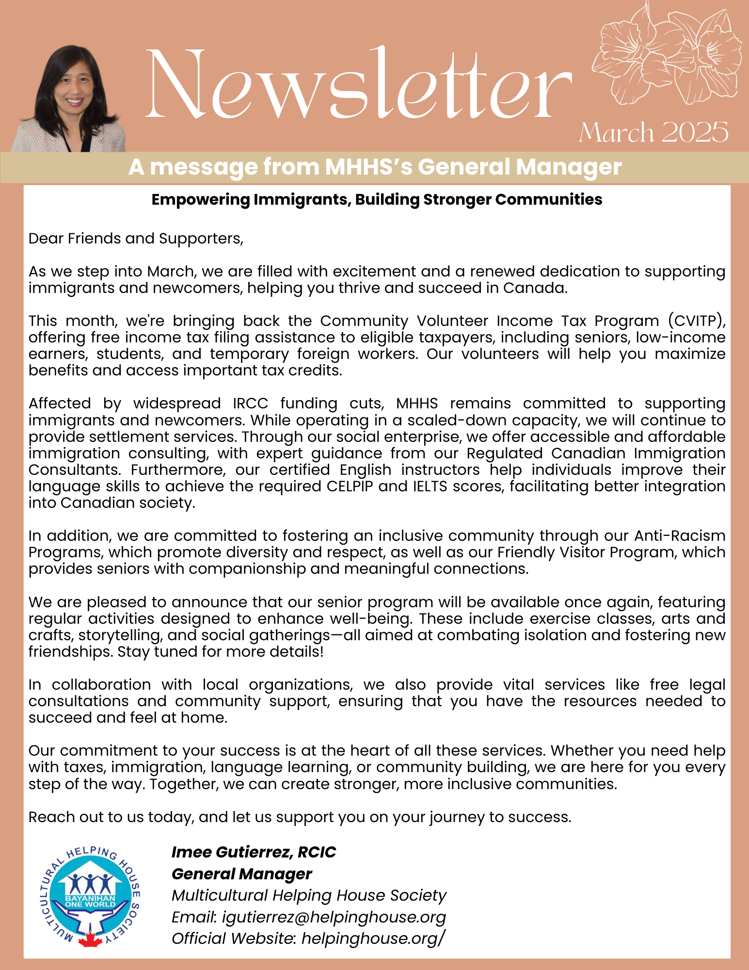 December 2024 Newsletter