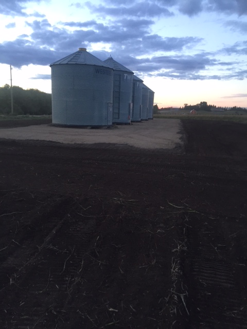 Pad for Grain Bins