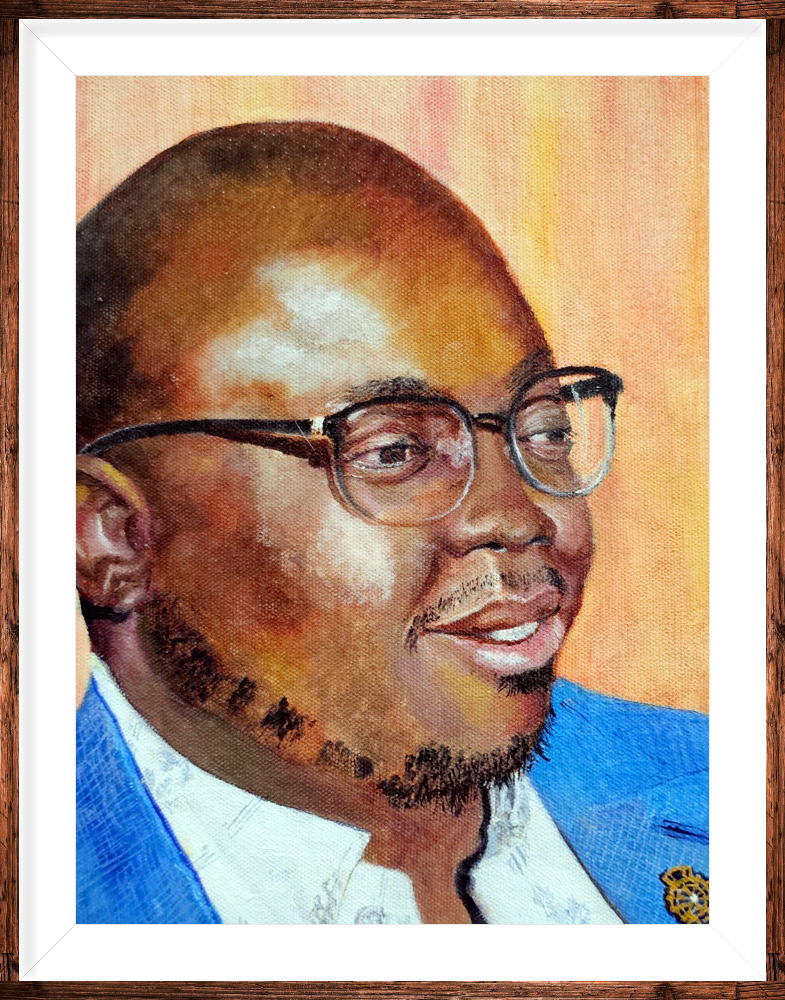 Portrait  Oil 11x14, 2024, Portrait of Andrew #61