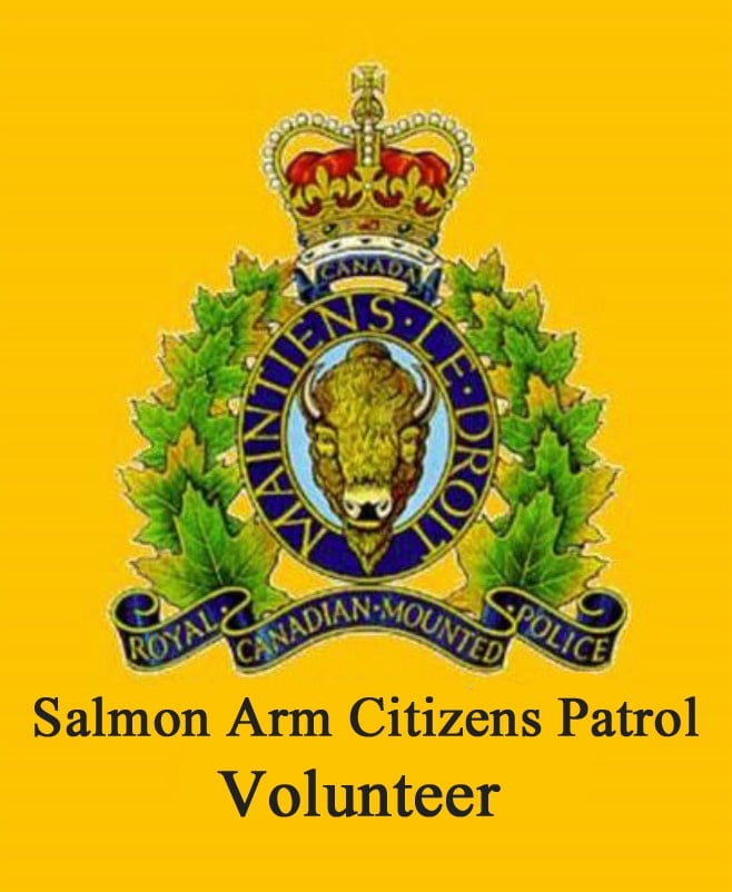 Go to site home page SALMON ARM CITIZENS PATROL OFFICIAL WEBSITE