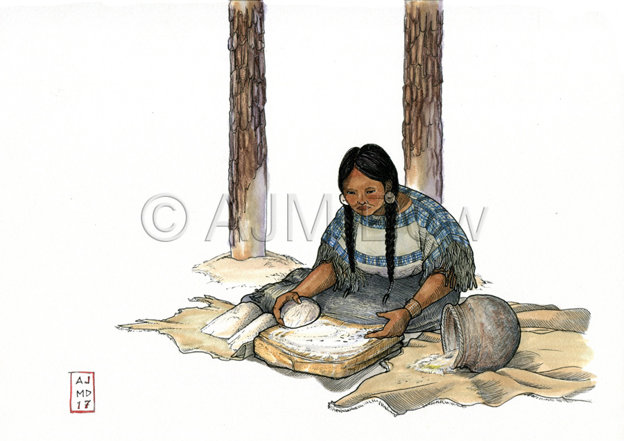 Cluny Ladies - Seed Grinding