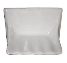 White Soap Dish