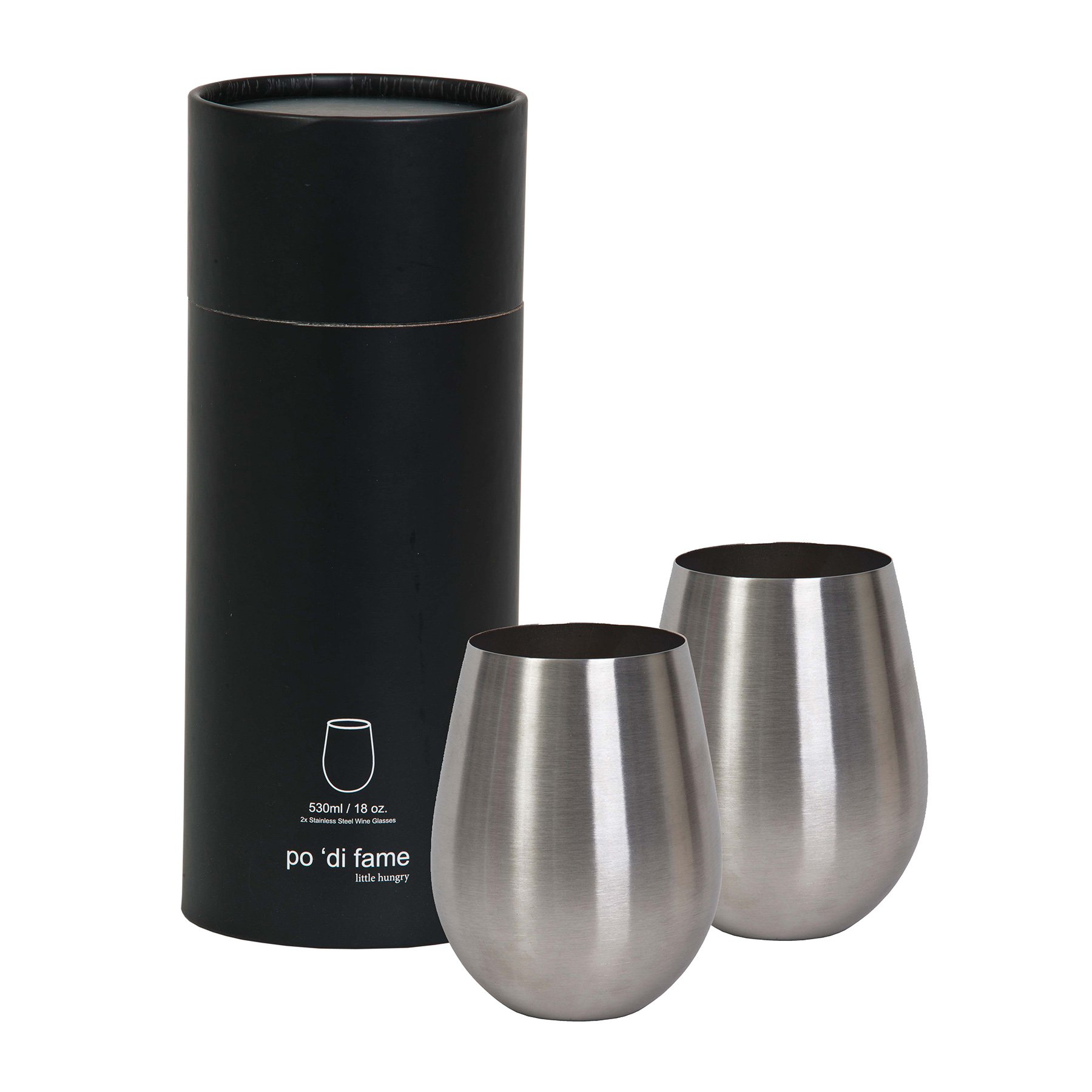Stainless Steel Wine Glass Set - POSSWG