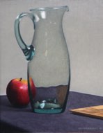 "Pear, Spoon and Glass Vase"
Alkyd on hardboard
$ 1700