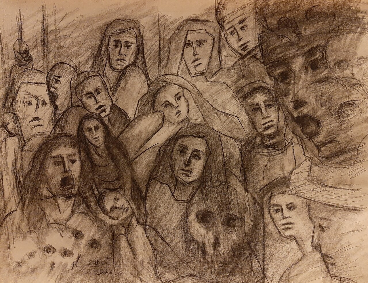 Terrorism - Charcoal
SOLD
