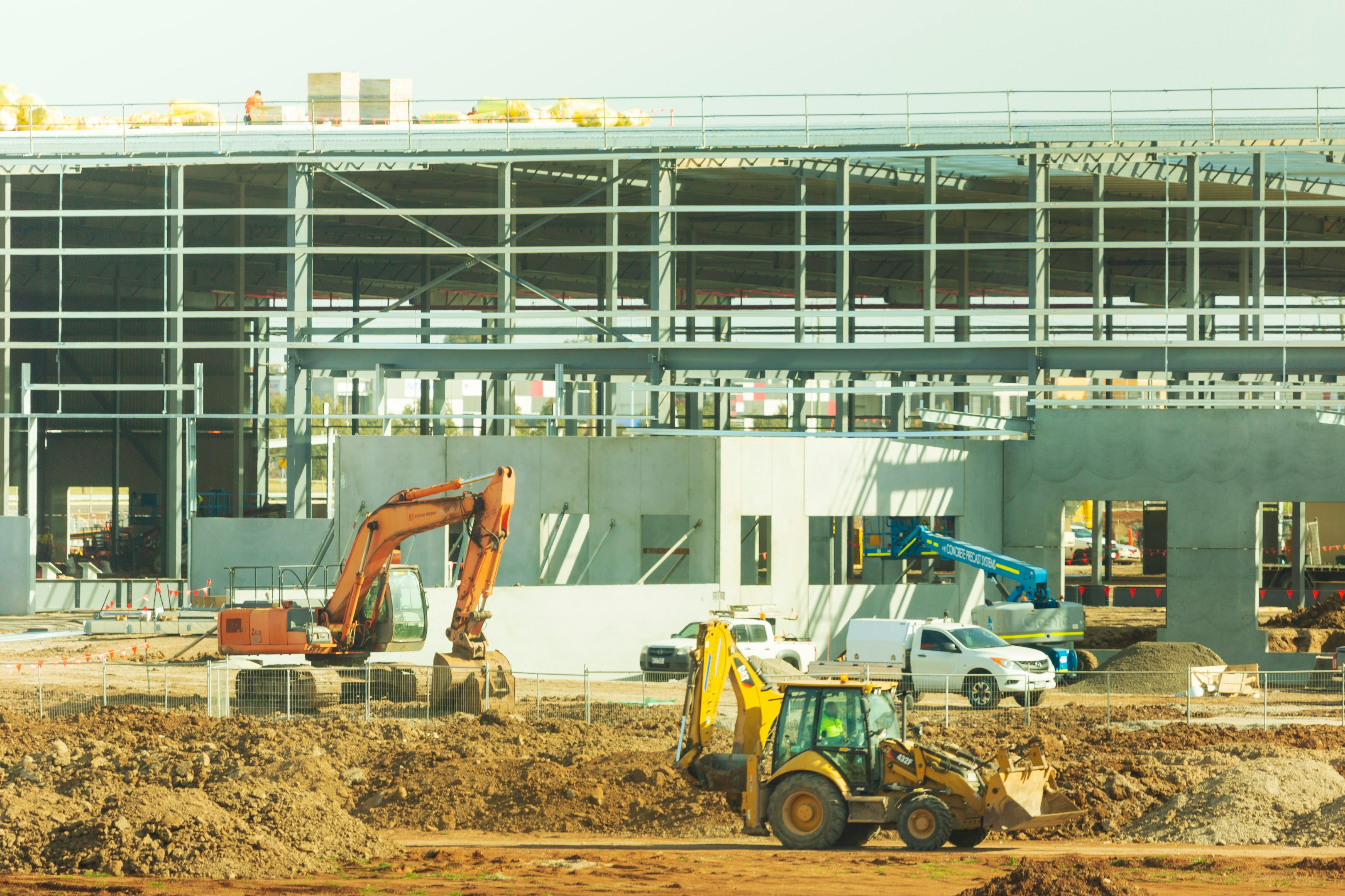 Site Work, Commercial Warehouse