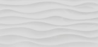 Wavy White 12” x 24” Glossy
