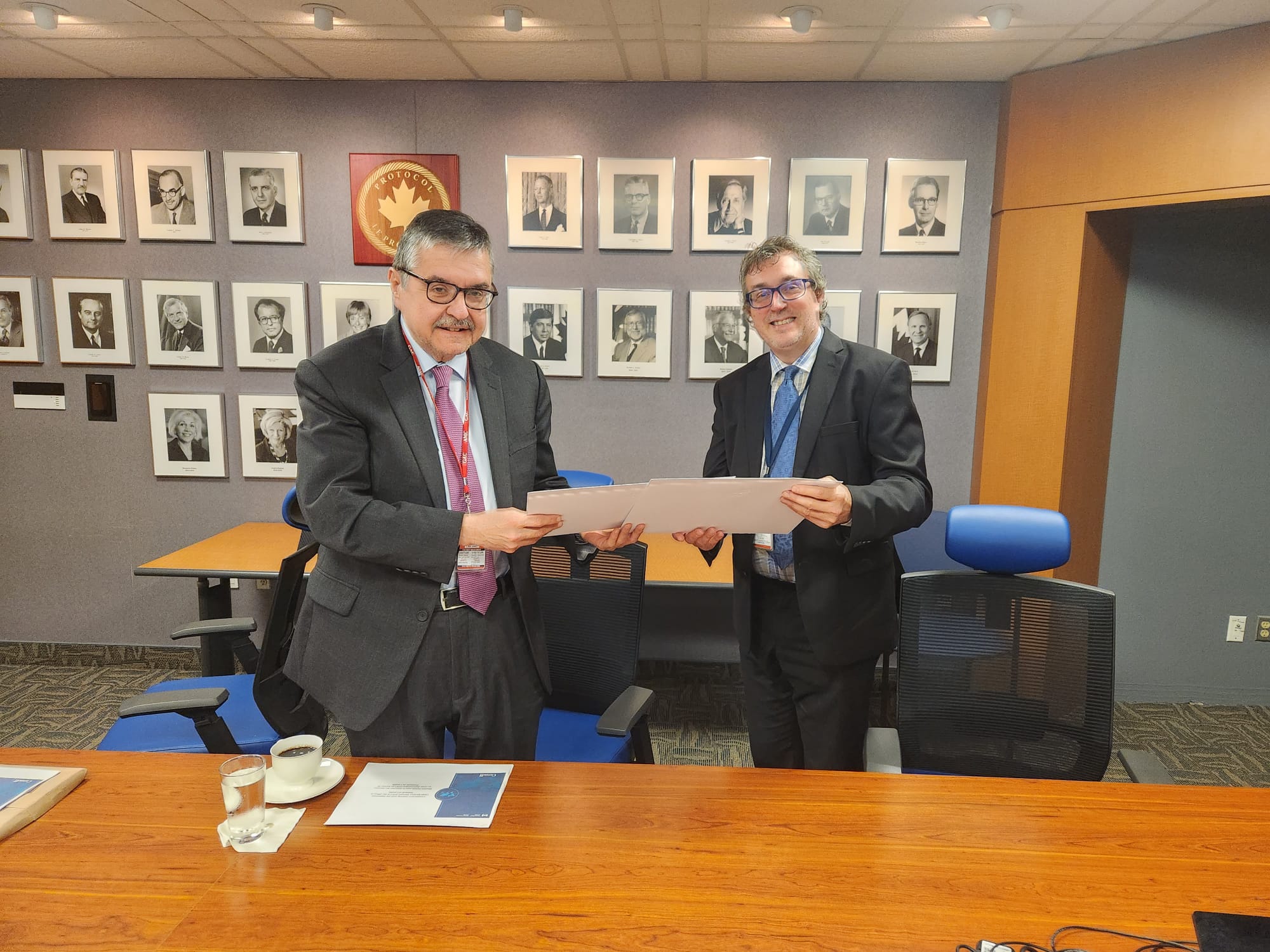 Presentation of Copies of Letters of Credence