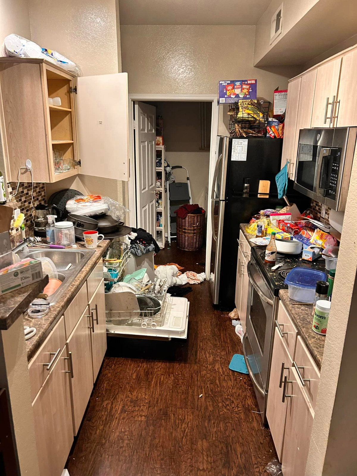 Neglected Kitchen Before