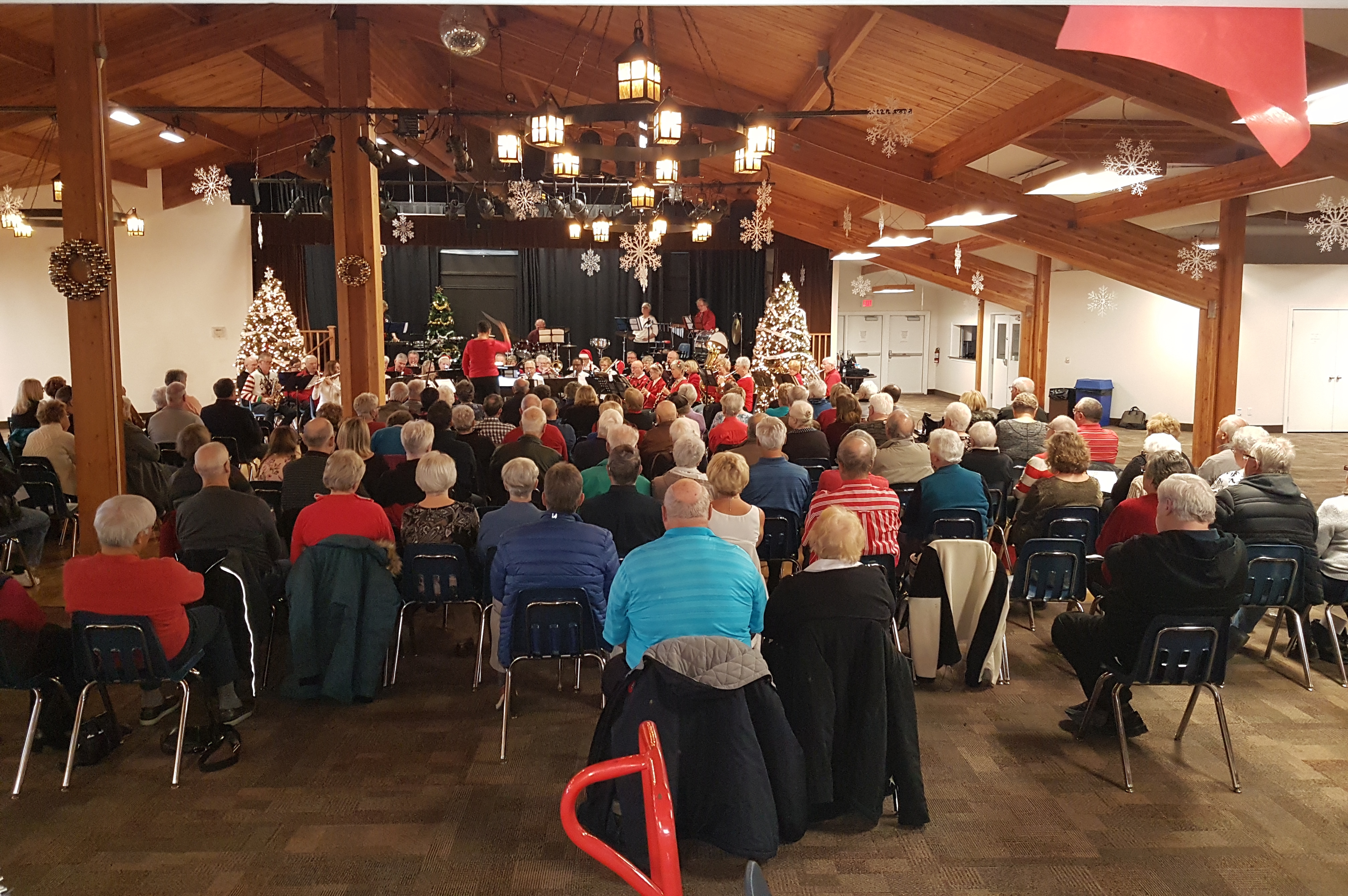 Concert Band at WIlmot Creek Christmas 2017