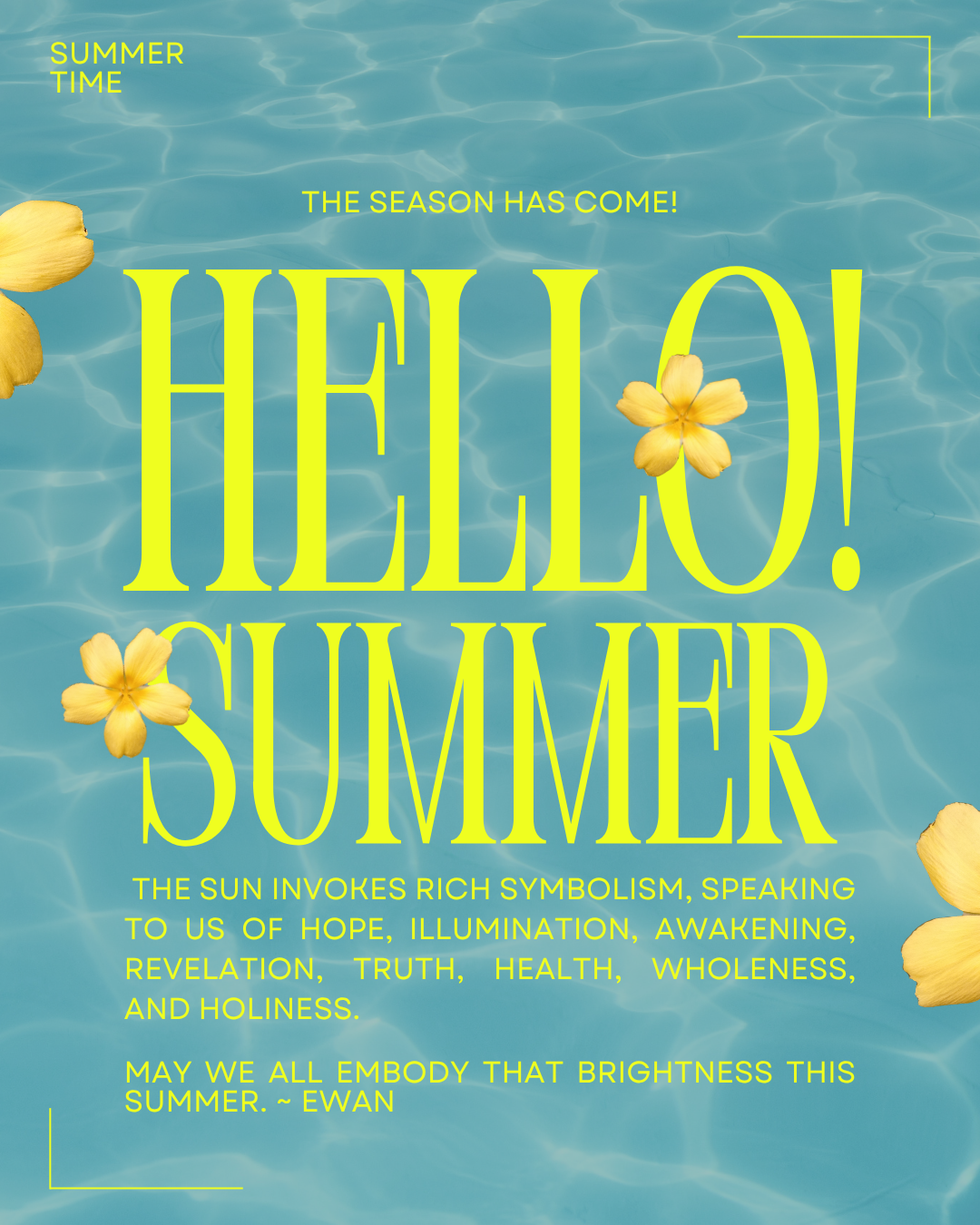 Summer Blog