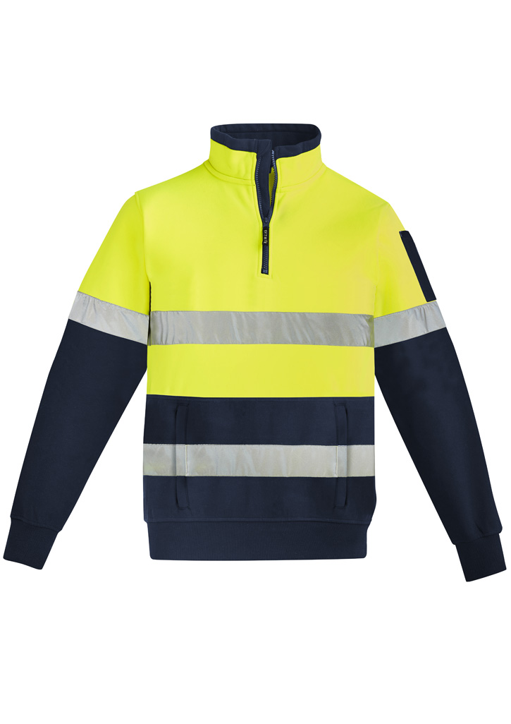 D&N Hi Vis Zip Pullover - ZT567