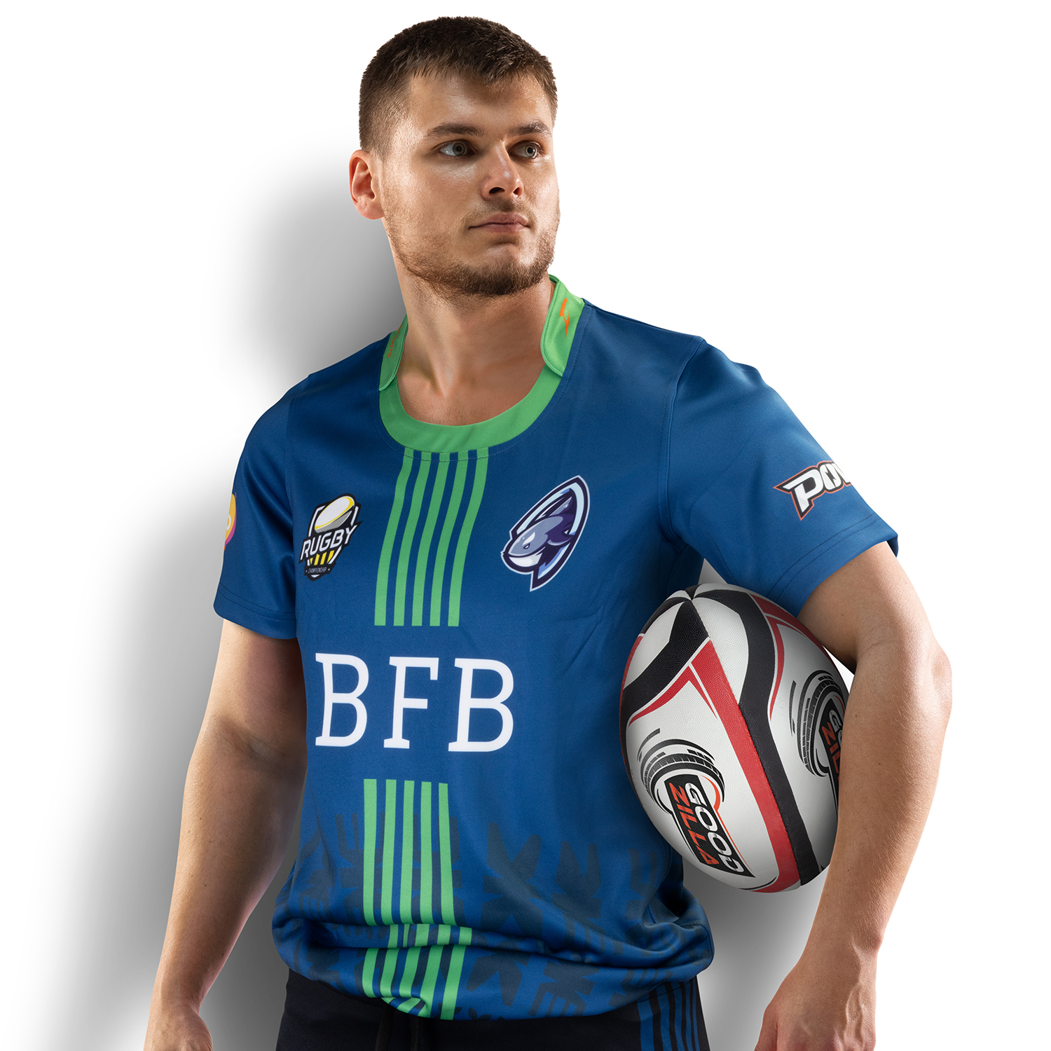 Custom Rugby Tee - 123339