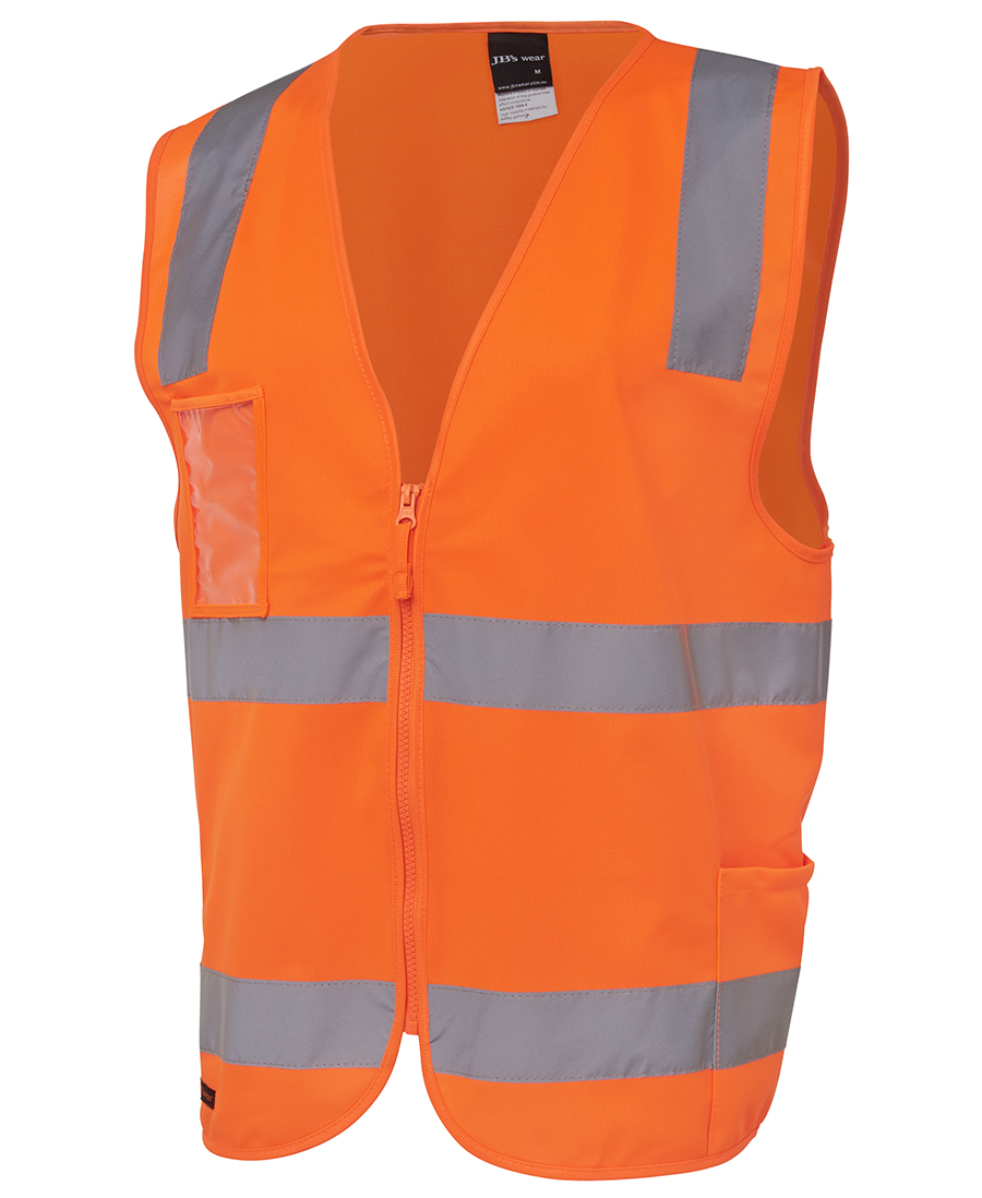 Hi Vis D+N Zip Vest - 6DNSZO