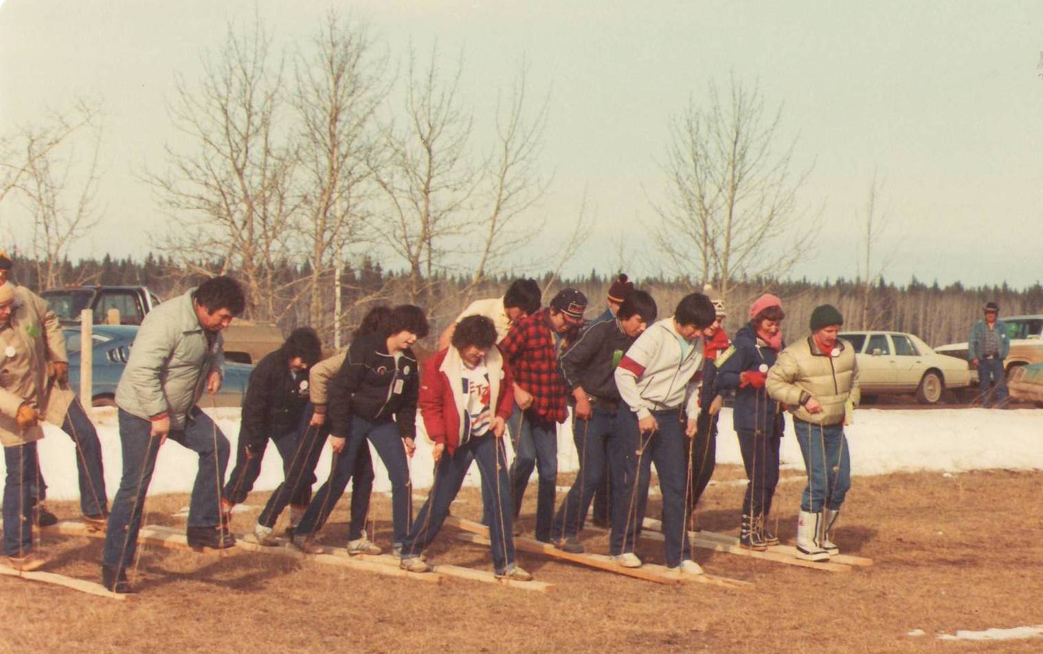 "Hew Chaw Days" (Winter Carnival) Competition 1983. 
Photo Credit: