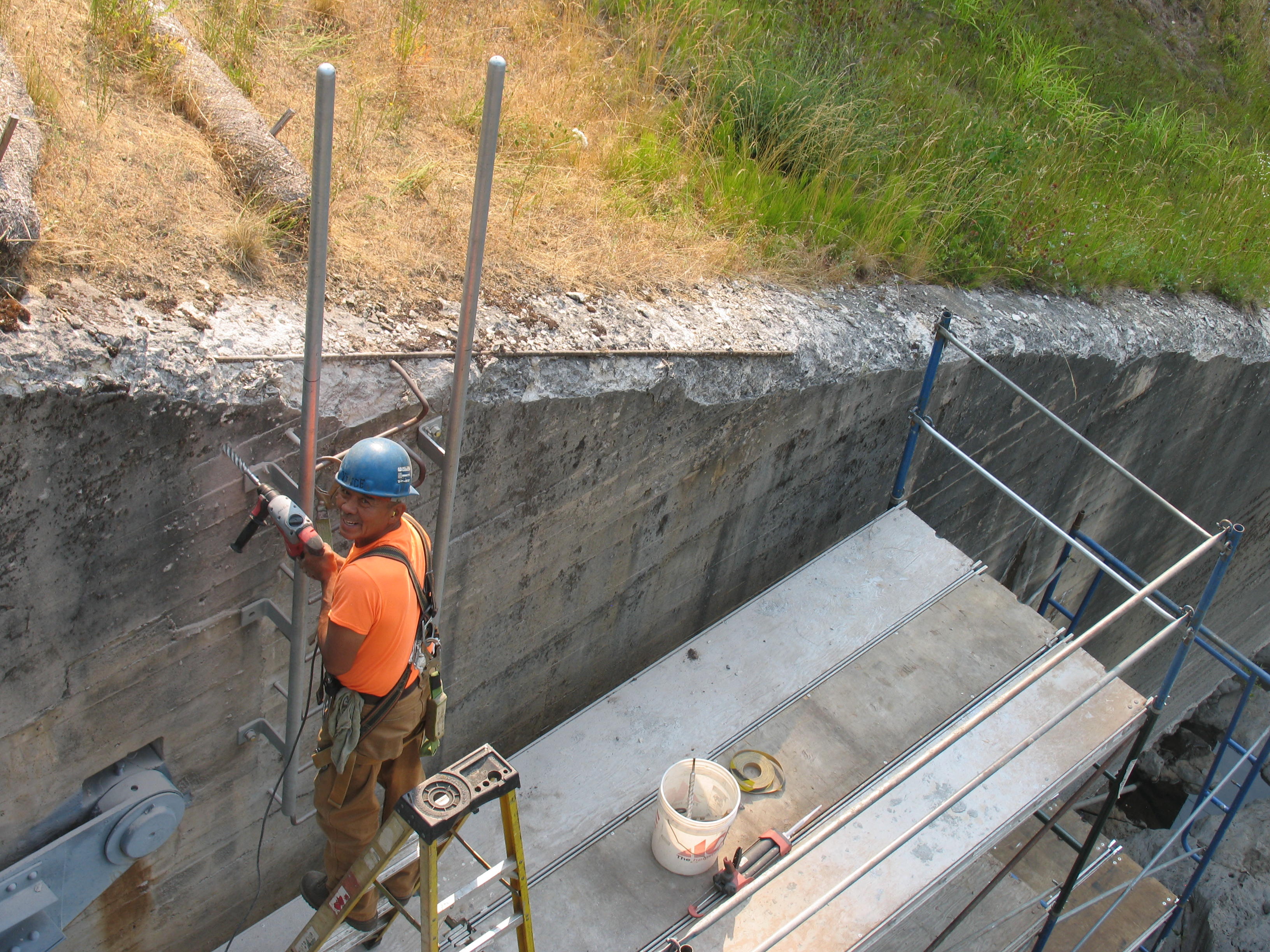 North Folk Dam Access Platforms 