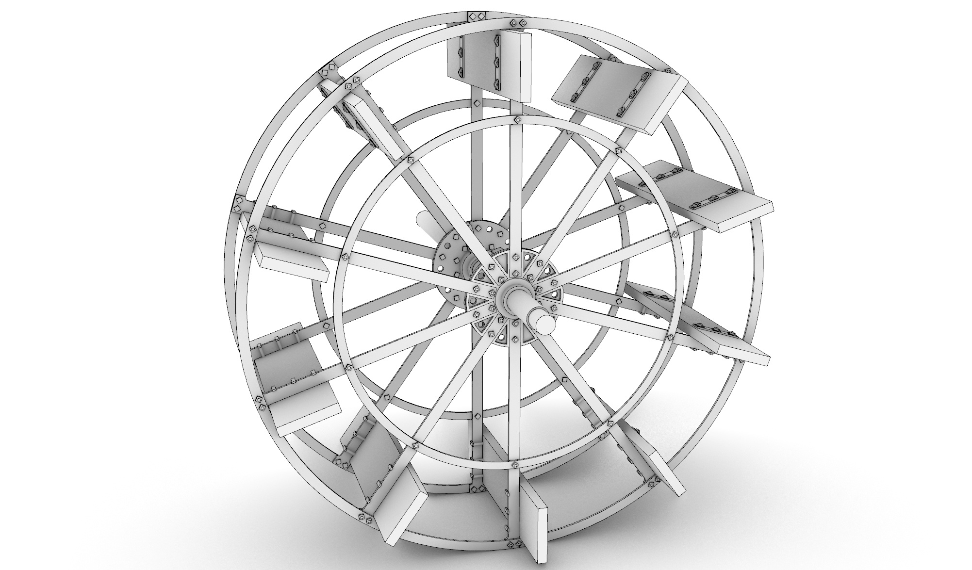 S.S. Beaver - Paddle Wheel