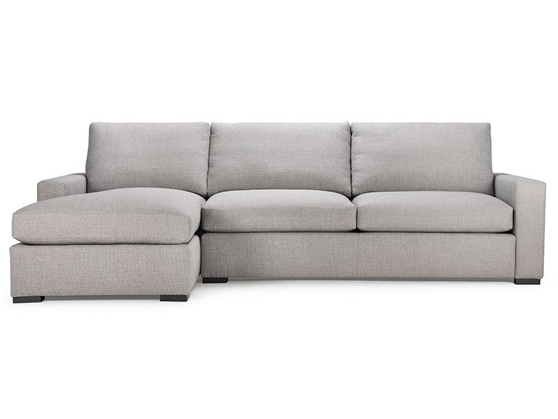 Trent Sectional Chaise Lounger - Shown in Fabric