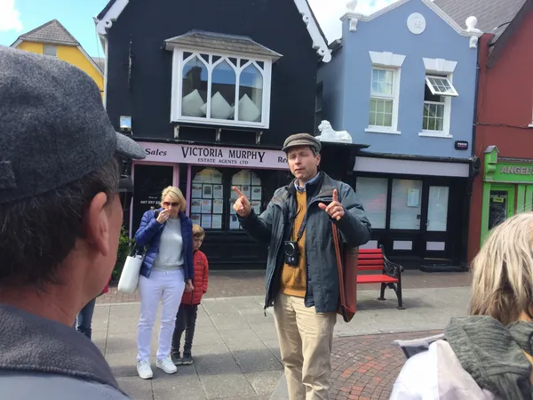 Barry Moloney of Don & Barry's Historic Stroll in May 2019 Barry Moloney of Don & Barry's Historic Stroll in May 2019