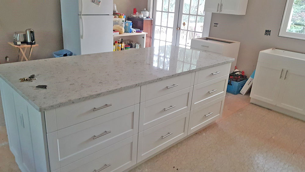 Remodeled Kitchen Countertop