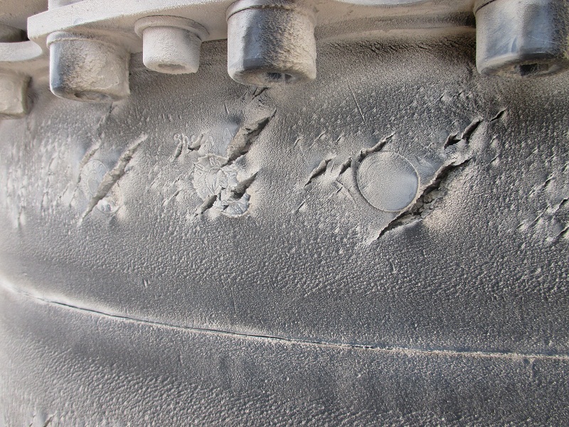 Damaged Rubber Coupling