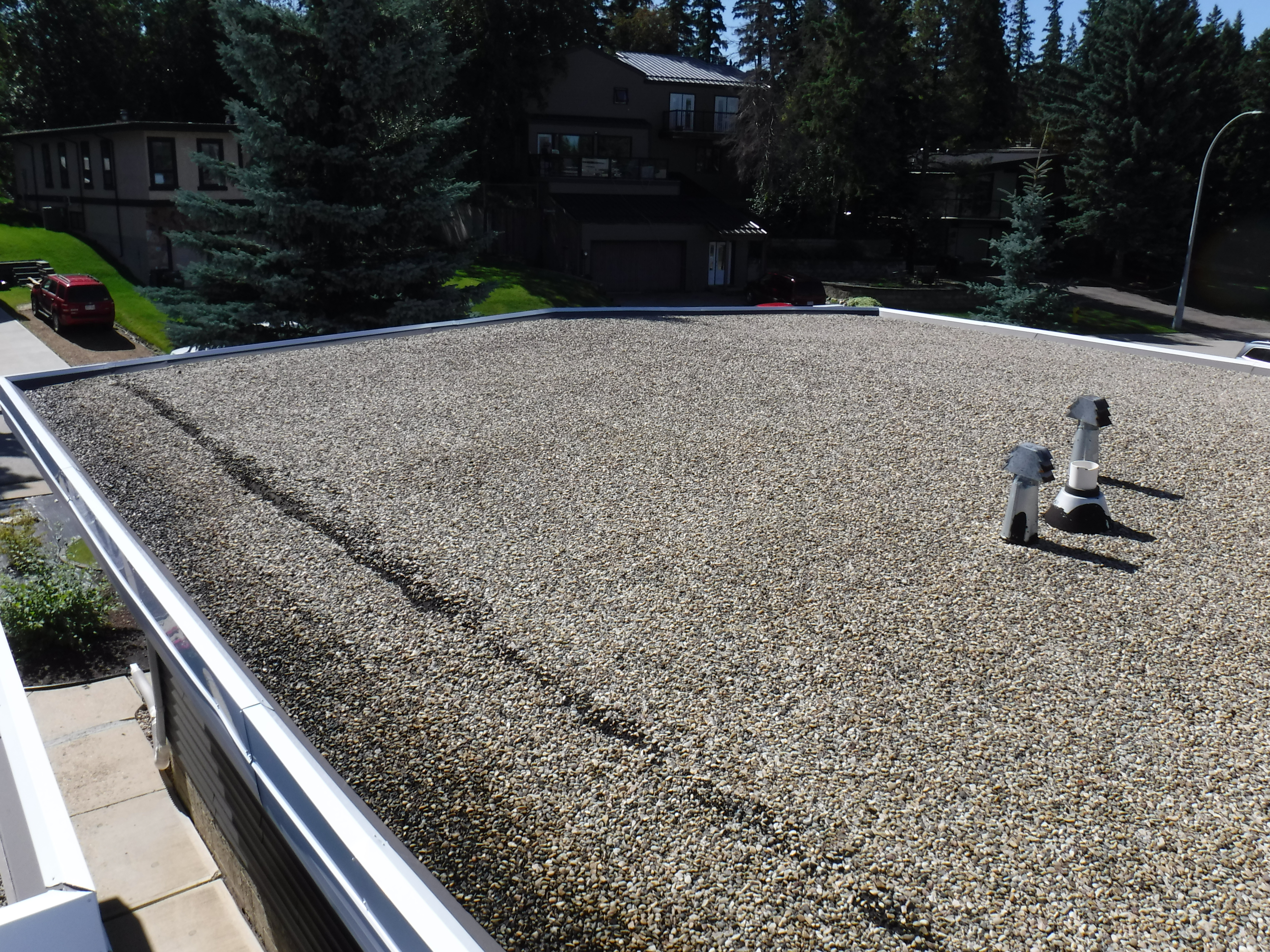 Tar and Gravel roof