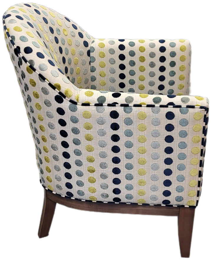 9390 LOUNGE CHAIR H:35"XW:27"XD:28"