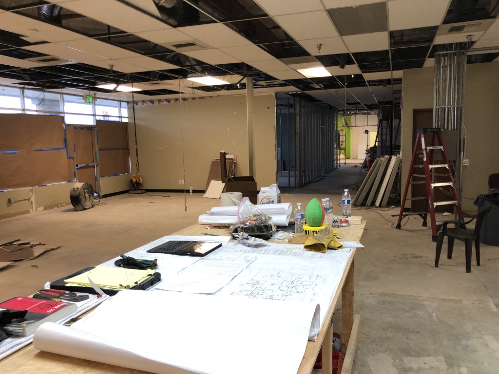 Kent Pace Staff Area (Before)