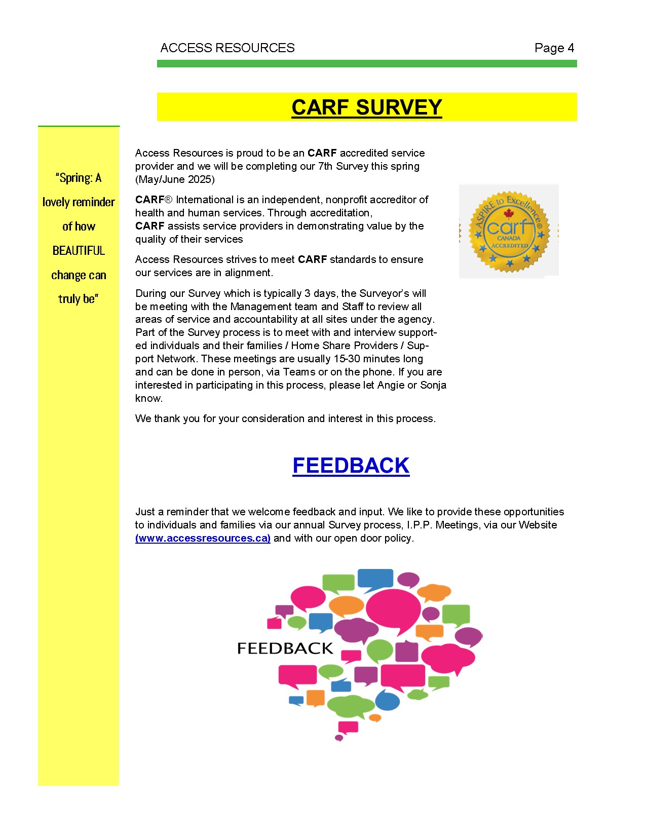 January 2025 Newsletter