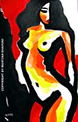 Mysterious Nude On Red original painting abstract female fine art nudes