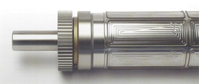 Print cylinder with rectangular dies