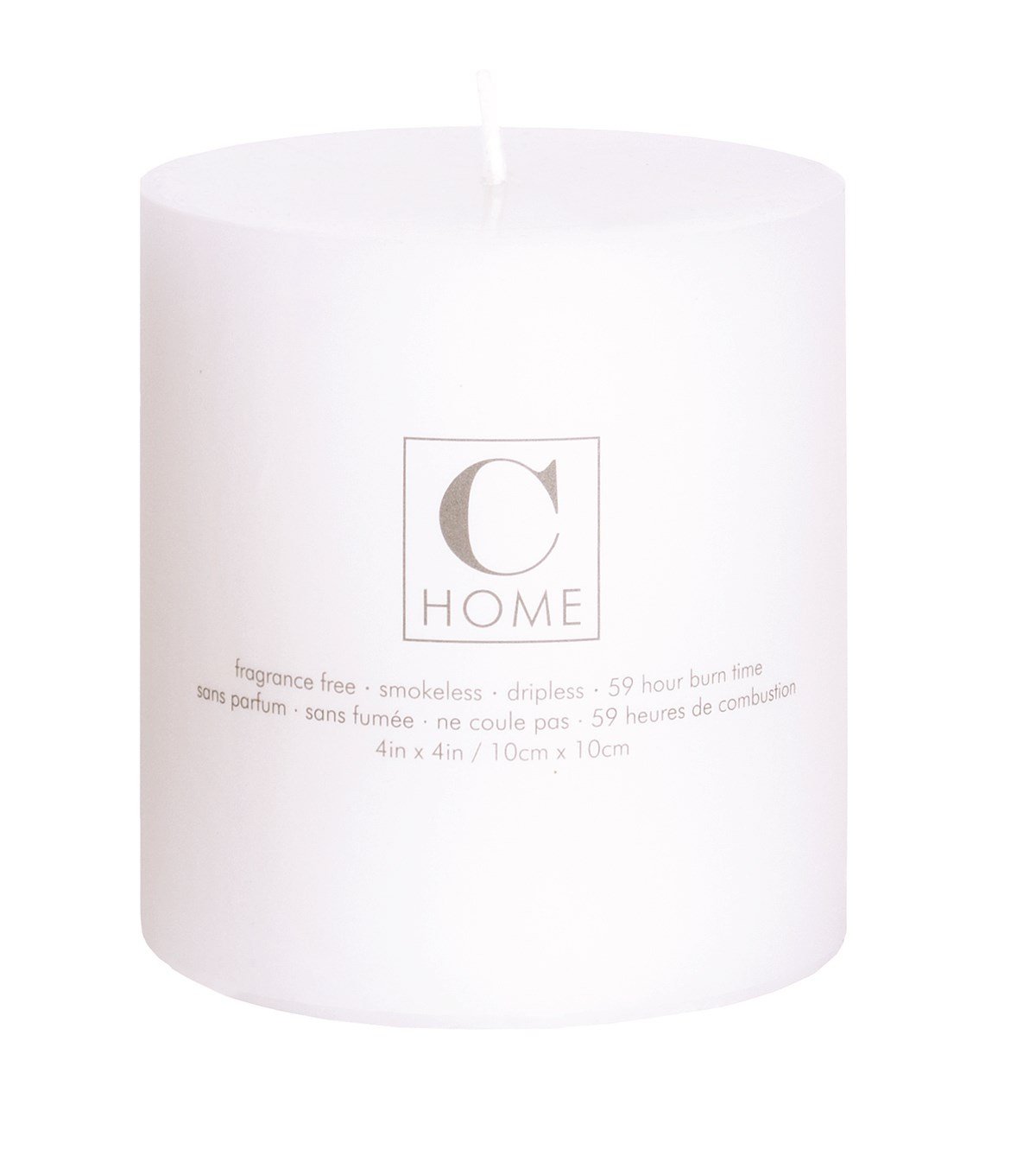 4&quot; x 4&quot;
Dripless, Fragrance-Free
59 hour burn
$9.99
