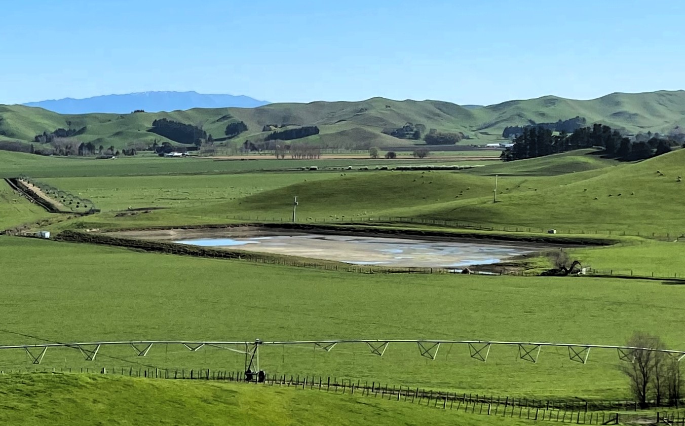 Water storage solutions and resource management for pasture irrigation