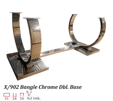 X902 Bangle Chrome Base