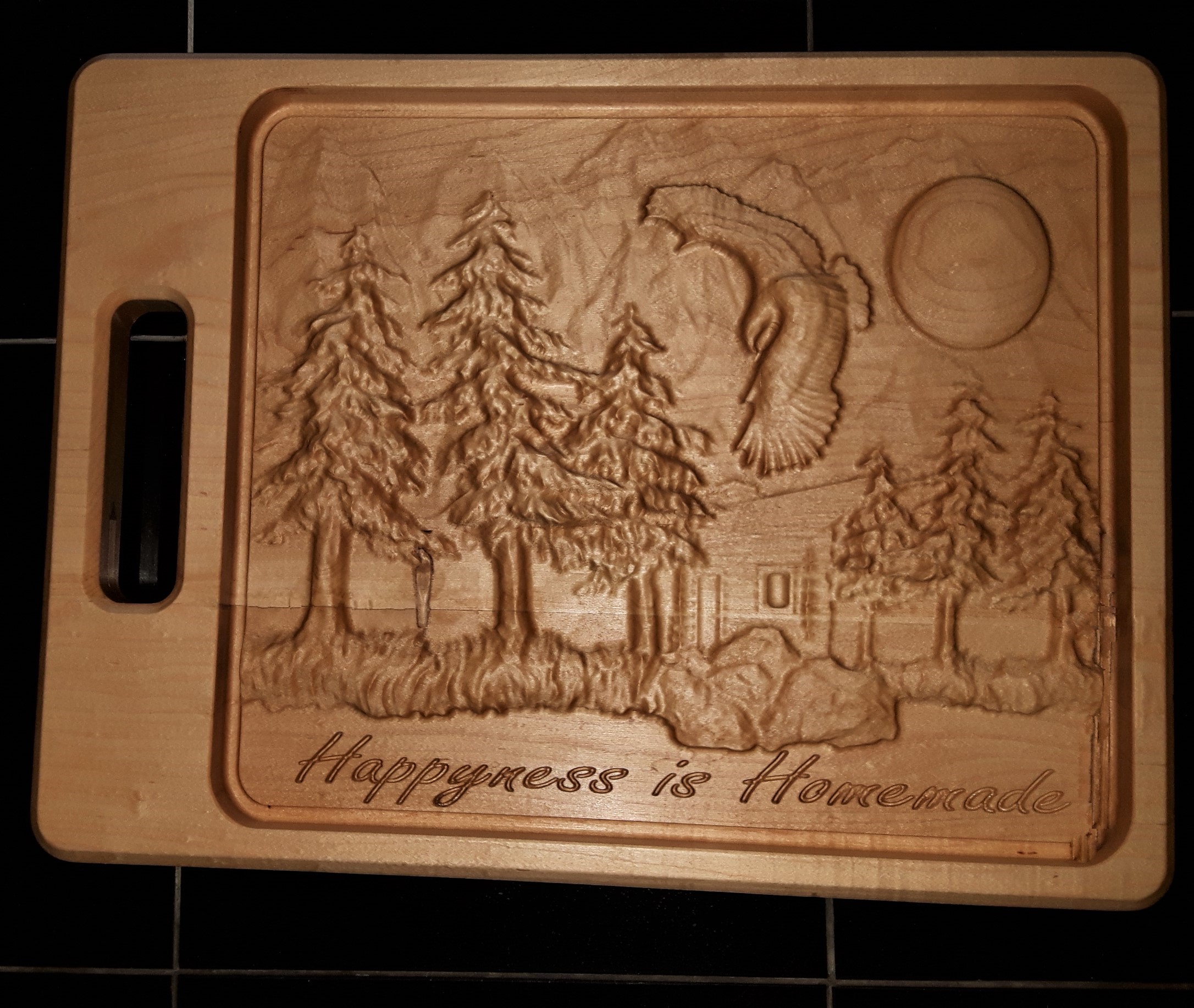 Cutting board, carved cutting board, Campbell river BC, Vancouver island BC, Vancouver BC, Victoria BC, British Columbia,Alberta