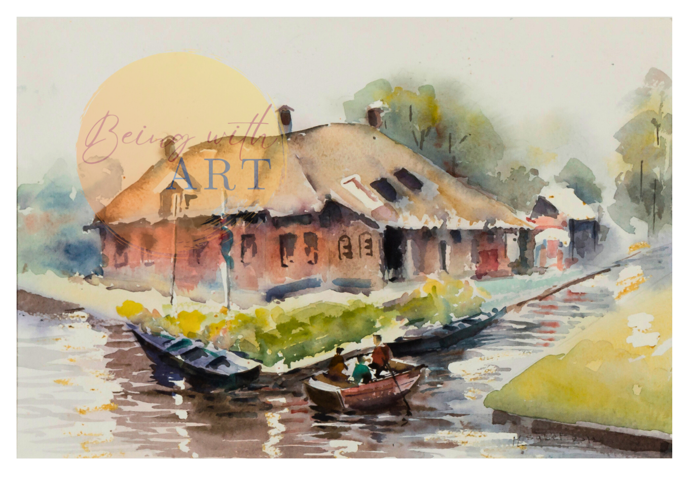 Netherland 'Watercolour'
Selling for $500
